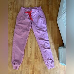 Figs Limited Edition Chalk Pink Joggers XXS/P